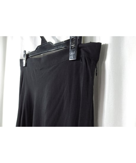 yohji yamamoto +noir バックデザイン フレアスカート（NO-S09-200）