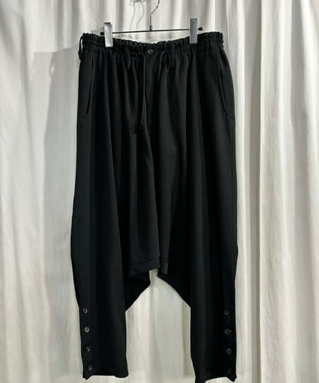 2018SS yohji yamamoto pour homme サルエルパンツ（HW-P13-100）