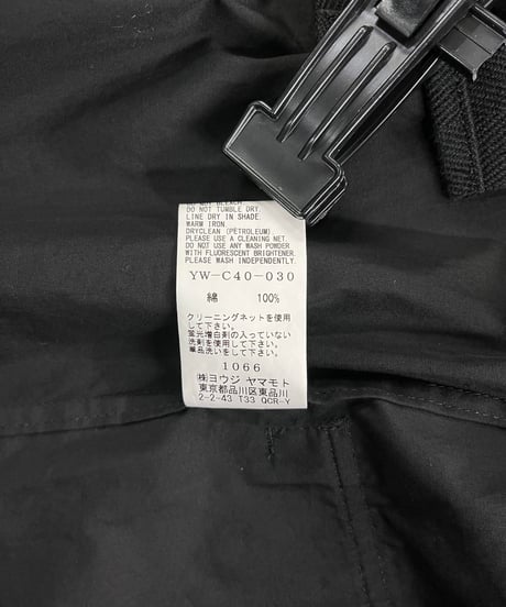 Y's yohji yamamoto 綿 デザインコート（YW-C40-030）