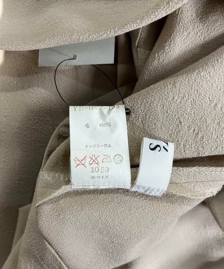 Y's yohji yamamoto ノースリーブワンピース（YB-D28-105）