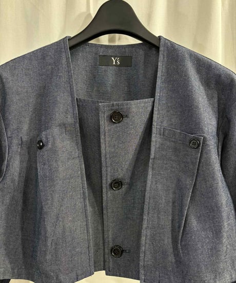 Y's yohji yamamoto デニムショートジャケット（YQ-J01-006）