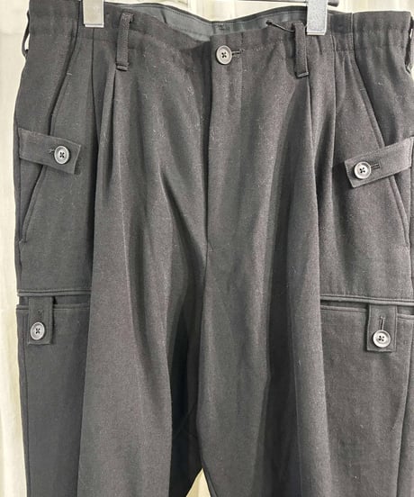 2021AW yohji yamamoto pour homme デザインパンツ（HX-P70-101）