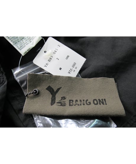 Y's BANG ON! yohji yamamoto ボタンデザイン スタンドカラーブラウス（YA-B85-061）