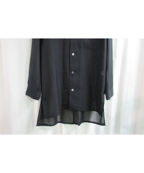 90's Y's yohji yamamoto vintage スタンドカラーシンプルブラウス YD-B04-900