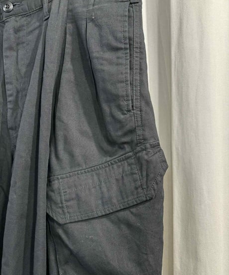 2023SS BLACK Scandal Yohji Yamamoto ミリタリーパンツ（HZ-P95-041）