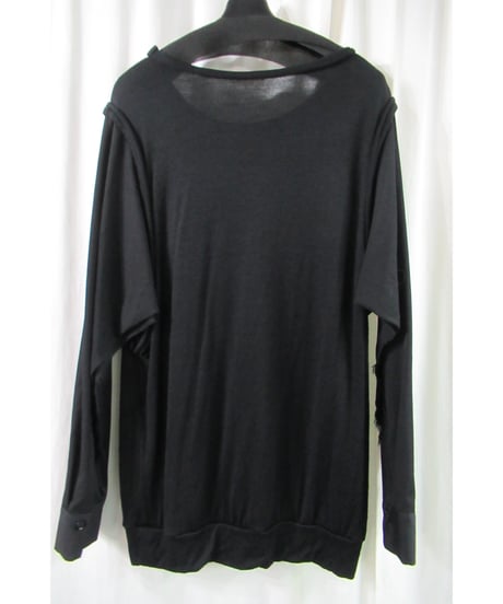 yohji yamamoto +noir 袖切り替えデザインカットソー NF-B05-806