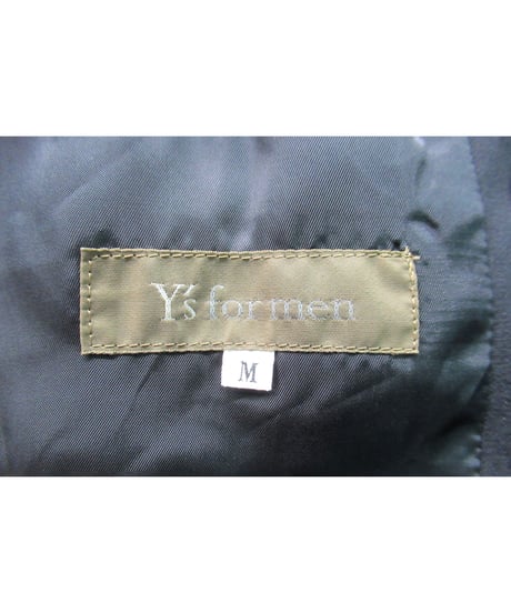 90's Y's for men yohji yamamoto vintage ダブルハーフコート（ME-C02-100）