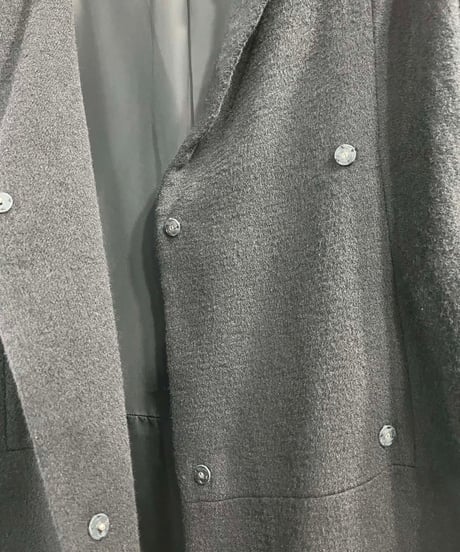 1997AW yohji yamamoto femme vintage スナップ釦 ロングコート（FI-C12-110）
