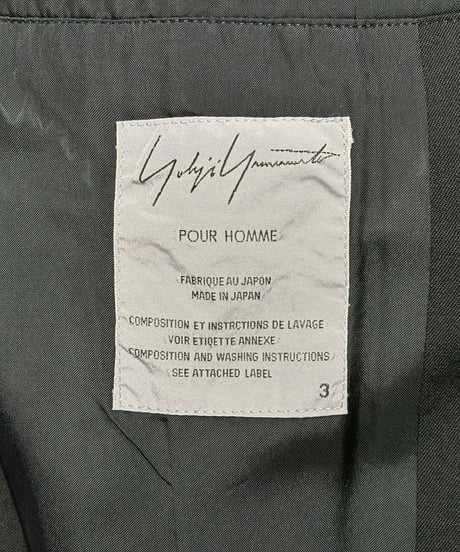 2004AW yohji yamamoto pour homme 刺繡ジャケット（HJ-J61-177）