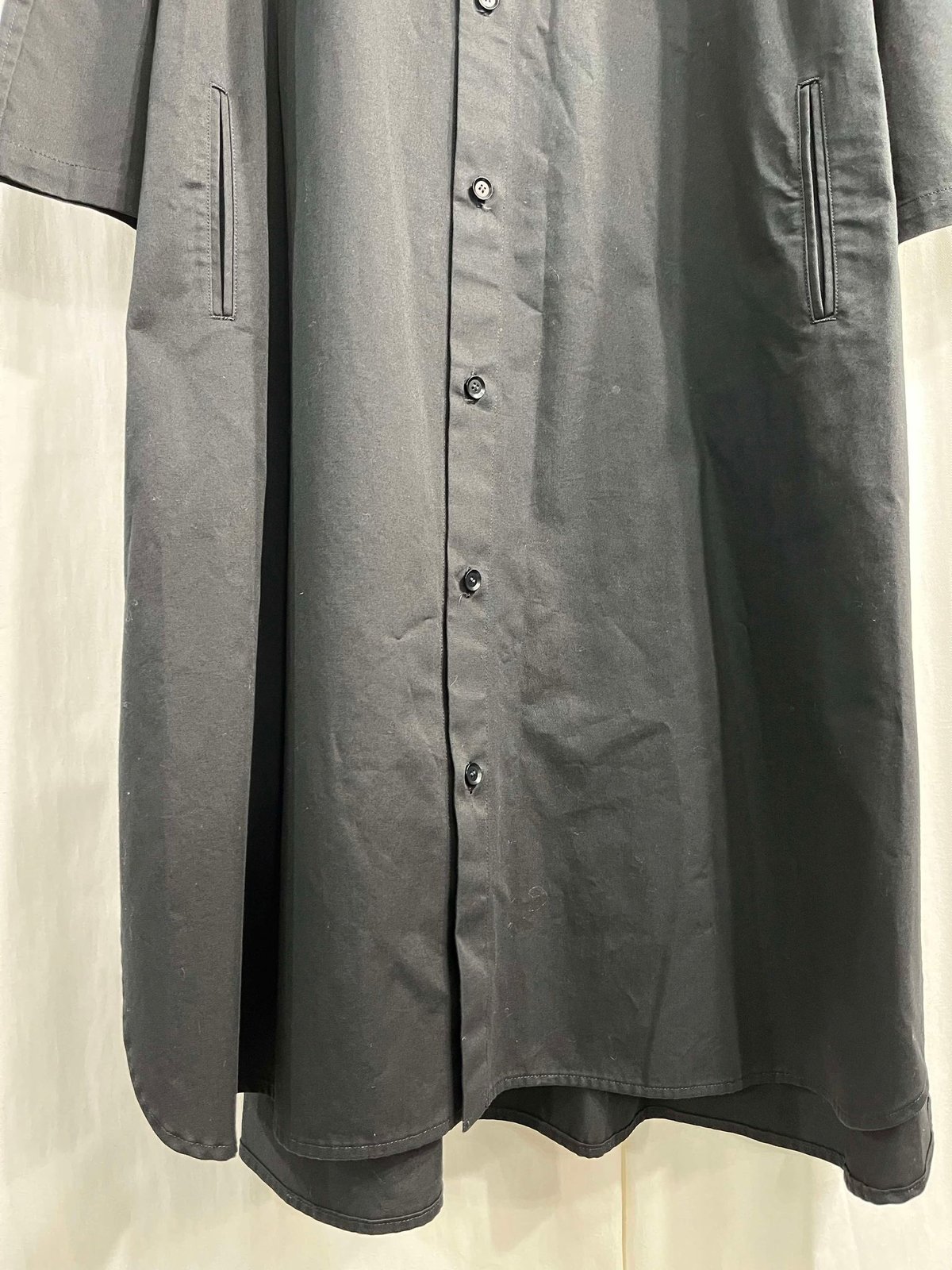 Yohji yamamoto +NOIR 変形シャツ　シャツワンピース Yohji yamamoto +NOIR 変形シャツシャツワンピース
