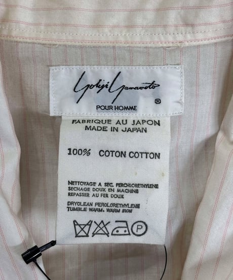 1980's yohji yamamoto pour homme vintage 刺繡ブラウス（H-B-136xxx）