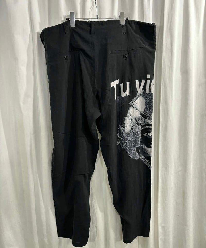 未使用 BLACK Scandal yohji yamamoto 般若プリント紐パンツ（HV-