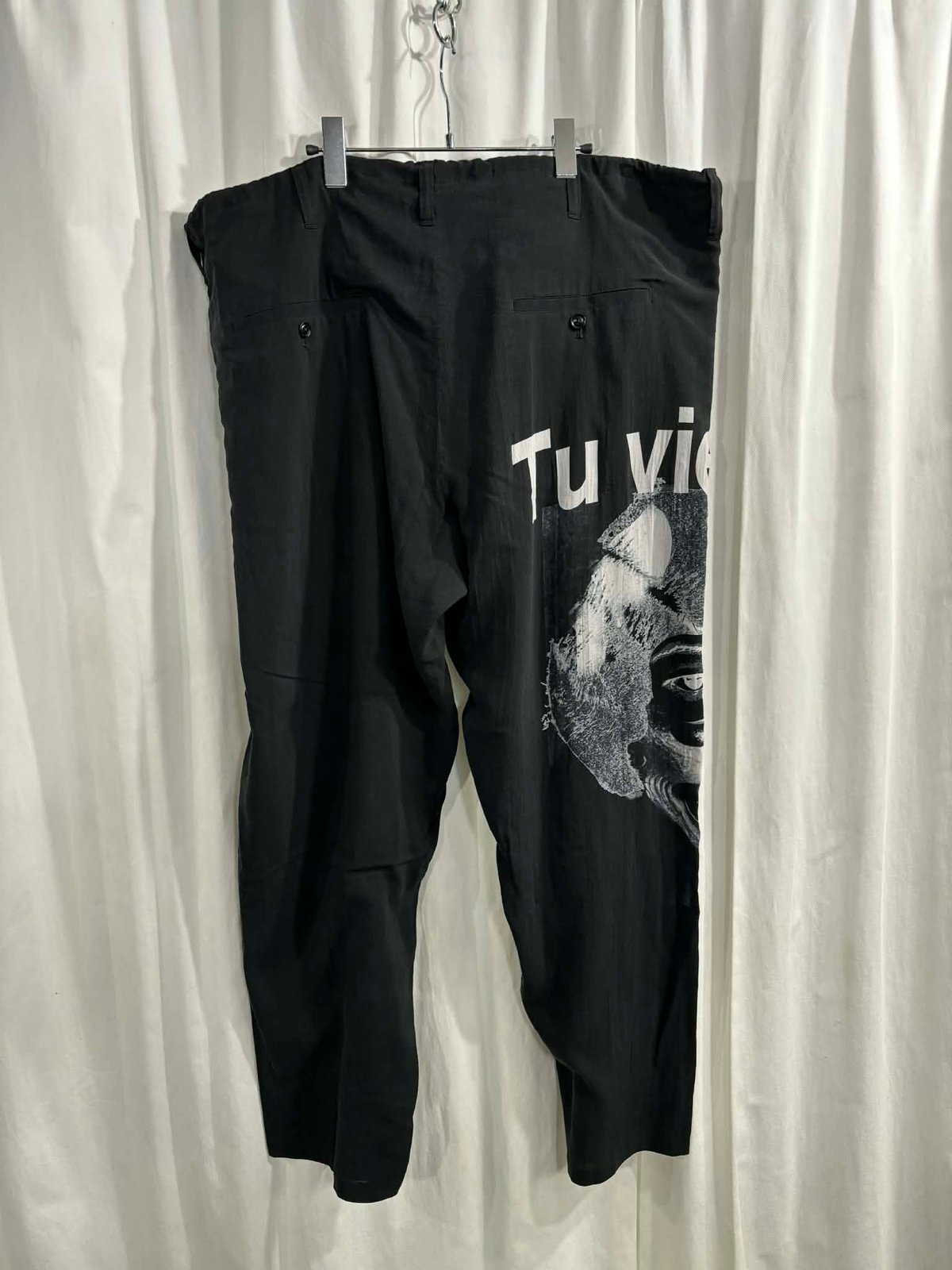 未使用 BLACK Scandal yohji yamamoto 般若プリント紐パンツ（HV-