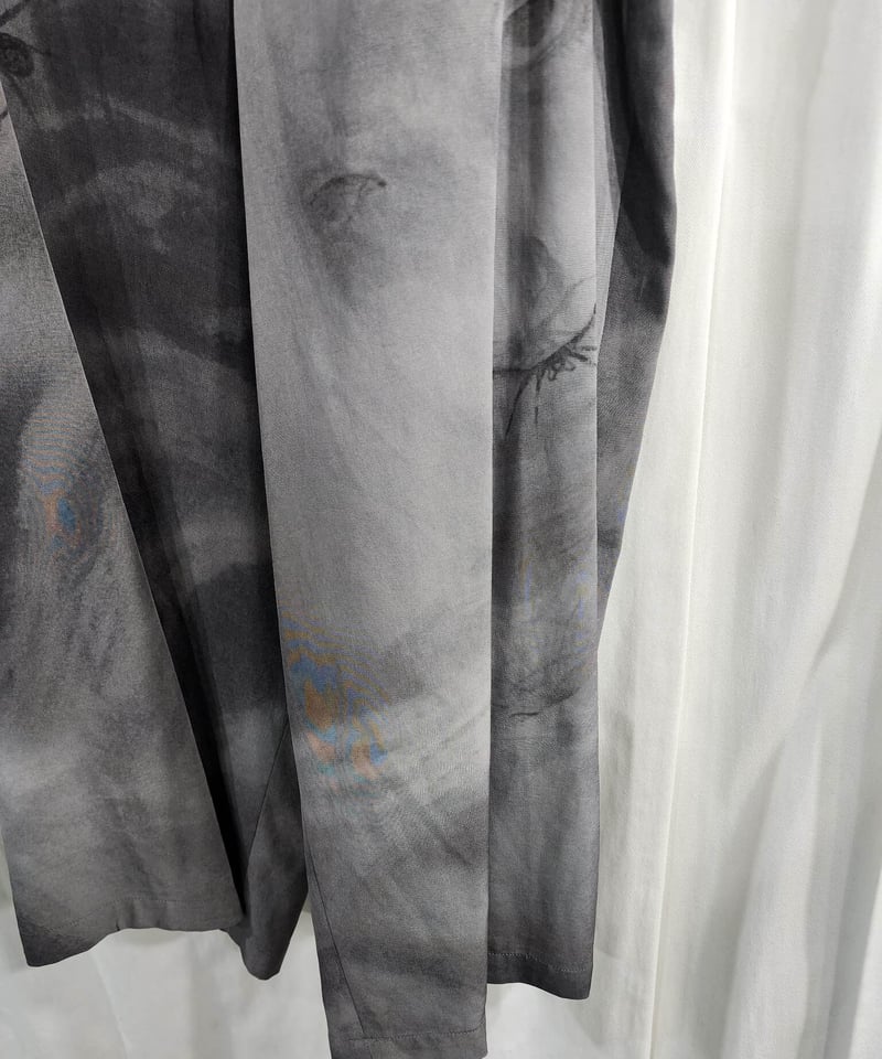2018ss yohji yamamoto内田すずめprint pants 2018ss yohji yamamoto pour homme 内田すずめ プリントひもパン