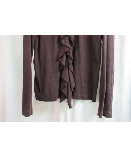 AD1997 tricot COMME des GARCONS フリルデザインカーディガン TT-100220