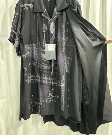 2022SS yohji yamamoto pour homme シルクブラウス（HG-B16-418）