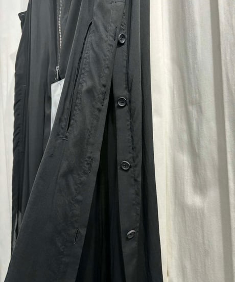 2025SS yohji yamamoto pour homme ロングベスト（HP-V05-233）