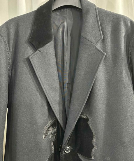 2017AW yohji yamamoto pour homme サムライ柄ジャケット（HK-J36-120）