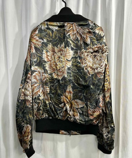Y-3 yohji yamamoto 花柄デザインブルゾン（3-Y-207xxx）