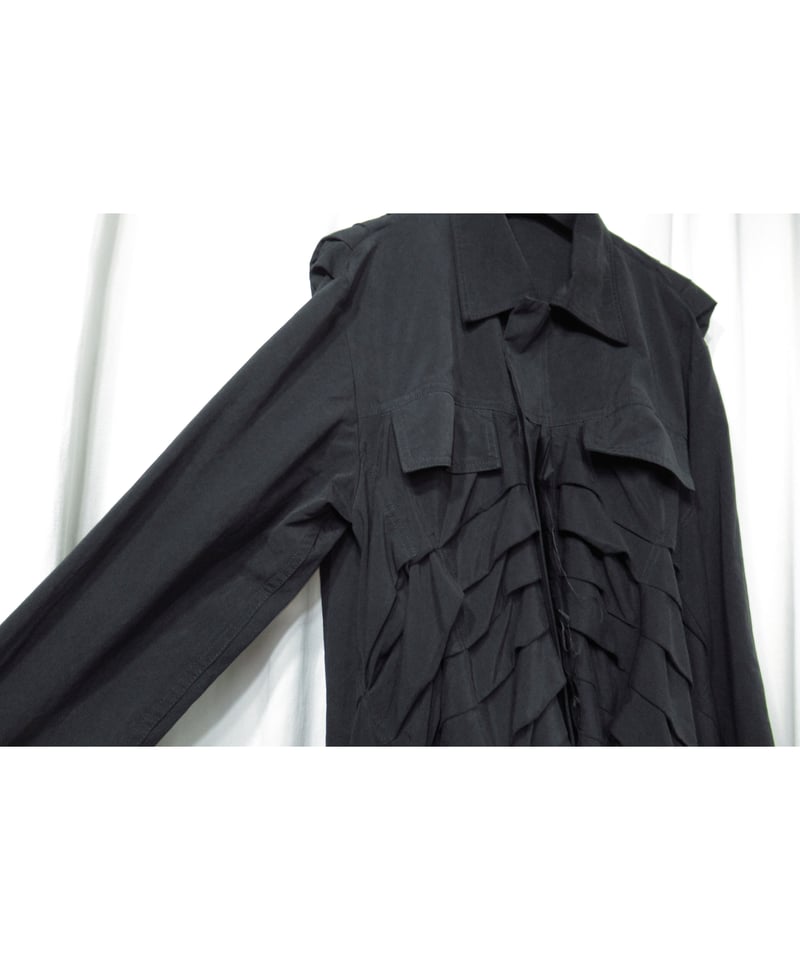 17aw yohji yamamoto femme プリーツデザイン アシメトリーセットアップ