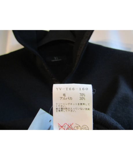 Y's yohji yamamoto ショート丈ハイネックカーディガン YV-T66-160