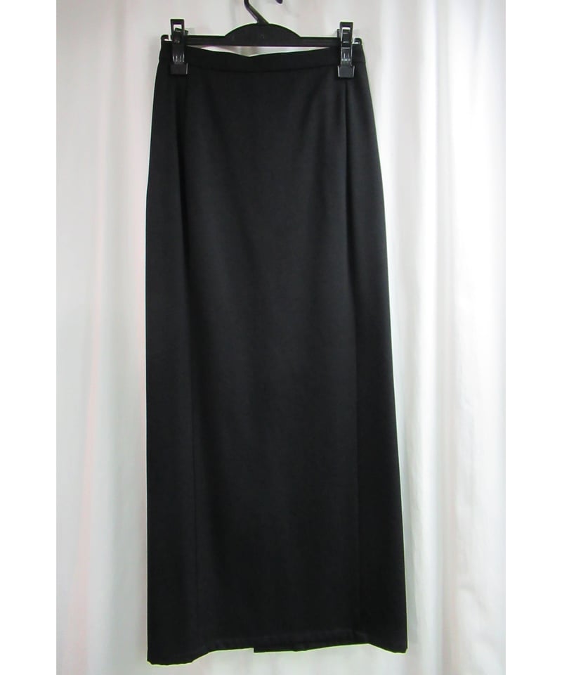 Yohji Yamamoto +NOIR タイト ロングスカート スリット Yohji Yamamoto +NOIR タイト ロングスカート スリット