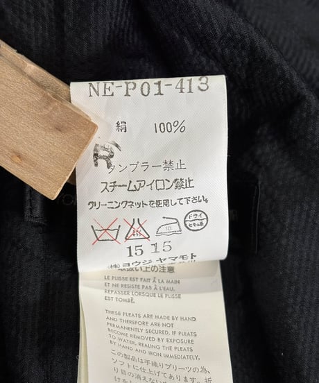 yohji yamamoto +NOIR ワイドパンツ（NE-P01-413）