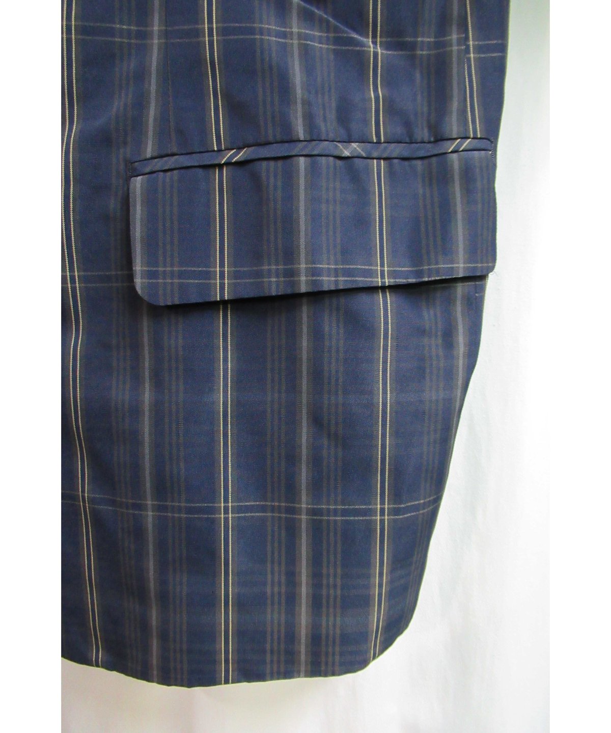 1980年代 初期 COMME des GARCONS HOMME PLUS 紺 チェックジャ