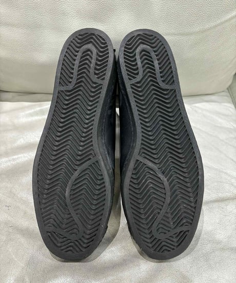 美品 yohji yamamoto X adidas ロゴ入りショートブーツ（H-A-119xxx）