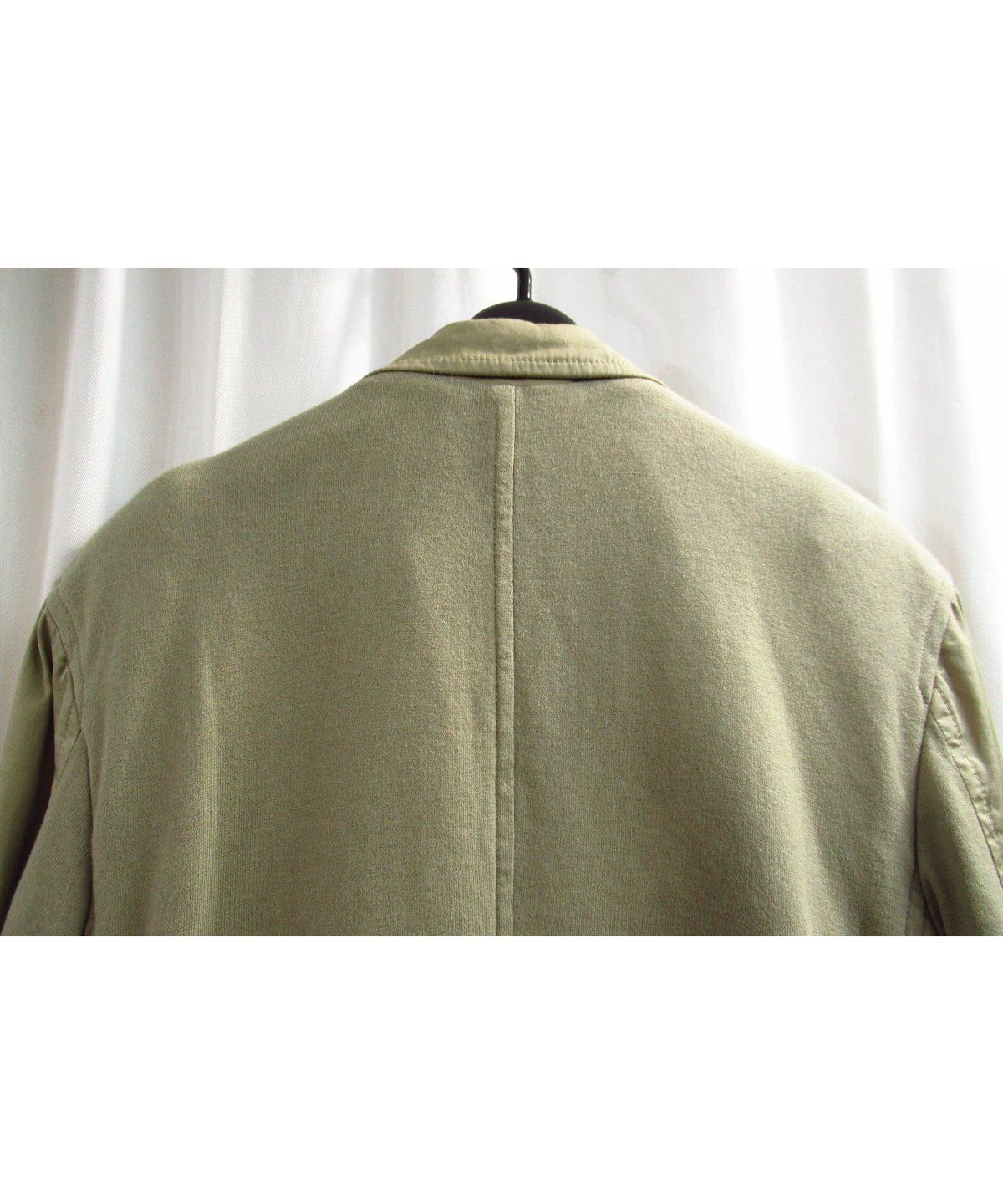 12ss yohji yamamoto pour homme カーキ 切替えデザイン コットン 12ss yohji yamamoto pour homme カーキ 切替えデザイン コットン