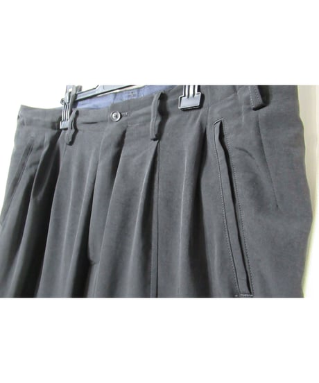 17ss yohji yamamoto pour homme  多釦 アシメリーデザインパンツ（HD-P60-500）