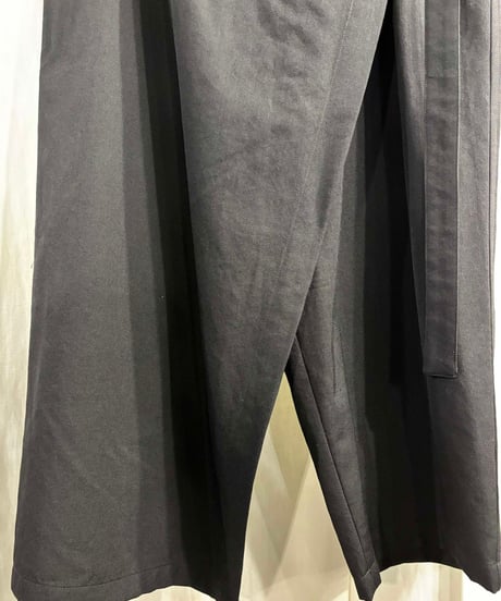 2017AW yohji yamamoto pour homme ラップパンツ（HK-P24-100）