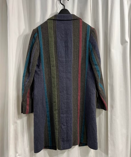 Y's yohji yamamoto ストライプ デザインジャケット（YL-J14-013）