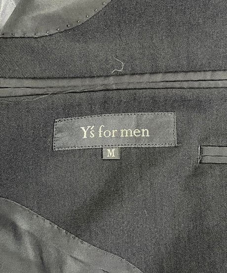 Y's for men yohji yamamoto 3釦ジャケット（MJ-X04-101）