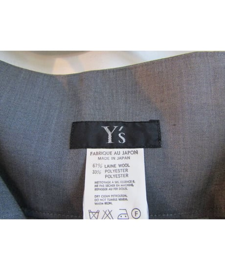 Y's yohji yamamoto ボックスタイトスカート YK-S03-106