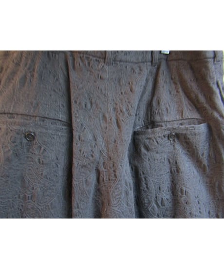 2015ss yohji yamamoto pour homme 装飾釦 ジャガードセットアップ（HU-J16-010）