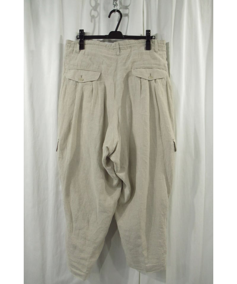21ss yohji yamamoto pour homme リネンデザインセットアップ(HD 21ss yohji yamamoto pour homme リネンデザインセットアップ(HD