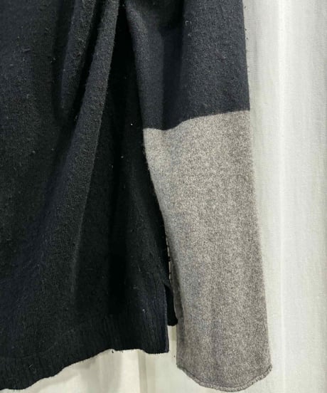 yohji yamamoto pour homme ロゴ刺繡ニット（H-K-220xxx）