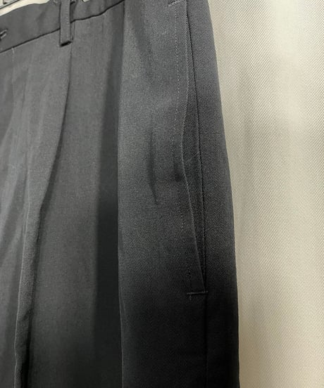 未使用 1998AW yohji yamamoto pour homme 2タックパンツ（HY-P17-999）