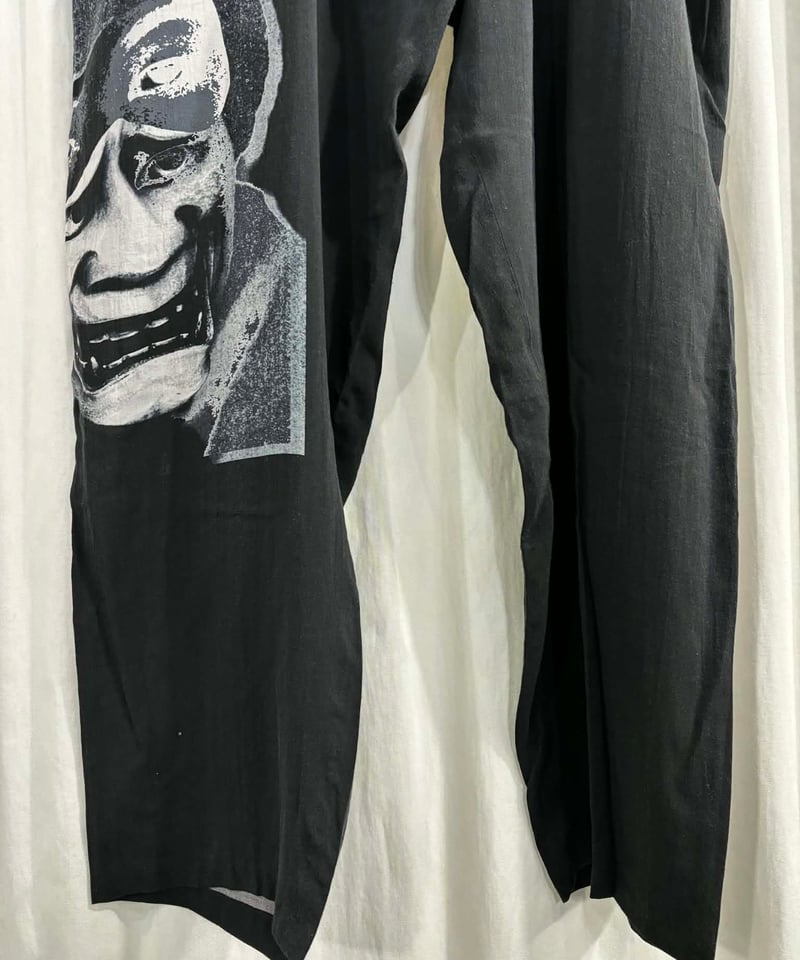 未使用 BLACK Scandal yohji yamamoto 般若プリント紐パンツ（HV-