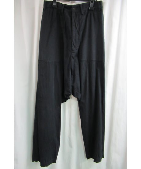 07ss yohji yamamoto pour homme コットンサルエルパンツ HT-P38-032