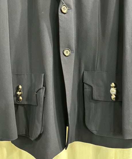 SAMPLE 1991SS yohji yamamoto pour homme vintage 丸文字ロゴ カバンジャケット（H-J-268xxx）