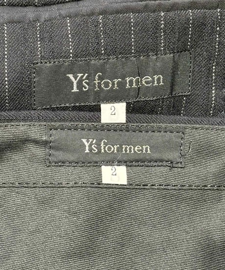 Y's for men yohji yamamoto ストライプスーツ（MR-J91-201）