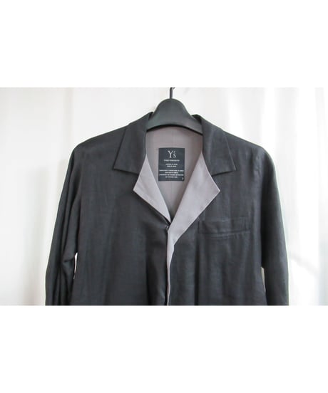Y's yohji yamamoto スナップ釦素材切替デザインジャケット YC-J18-812