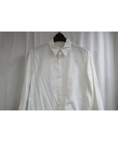 Y's yohji yamamoto 白 七分袖シンプルブラウス YC-B02-024