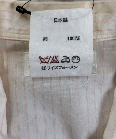 1980's yohji yamamoto pour homme vintage 刺繡ブラウス（H-B-136xxx）