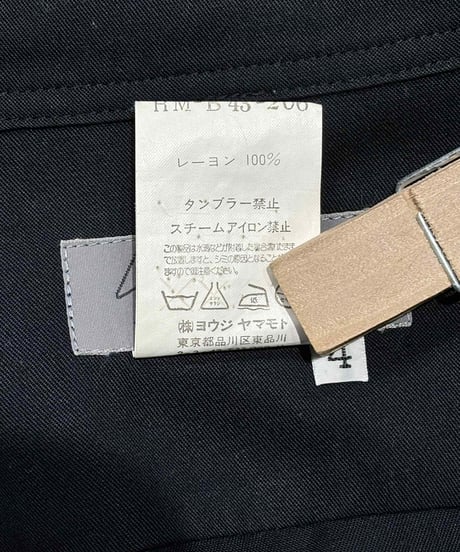 2008SS yohji yamamoto pour homme 長袖シャツ（HM-B43-206）