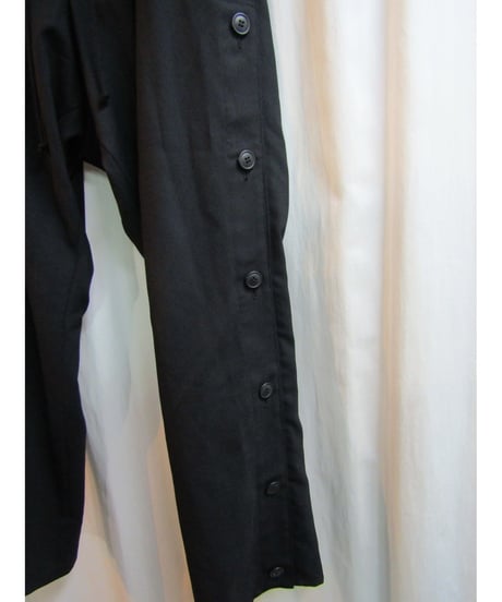 19ss B yohji yamamoto +noir ボタンデザインパンツ NH-P52-101