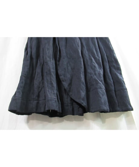 新品未使用 Y's yohji yamamoto ボタンデザイン巻きタイトスカート YX-S05-200