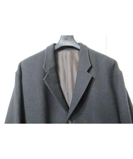 90's 赤タグ Y's for men yohji yamamoto vintage ４つ釦 シンプルロングコート（MI-C51-129）